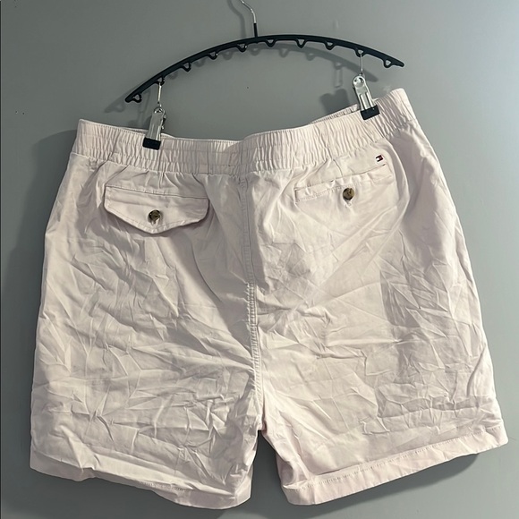 Tommy Hilfiger Pink Flat Front Shorts - Picture 4 of 4